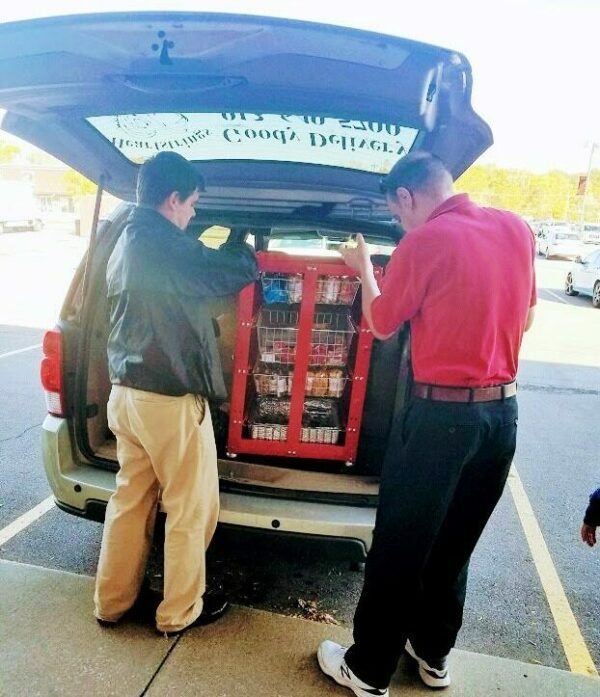 Derek And Matt Load Cart