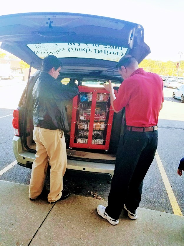 Derek And Matt Load Cart